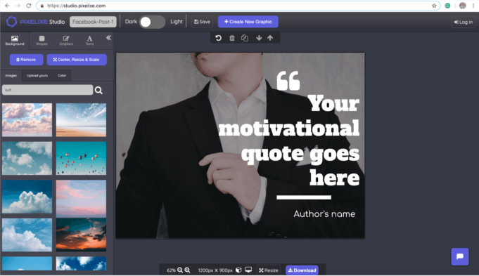 Twitch banner maker